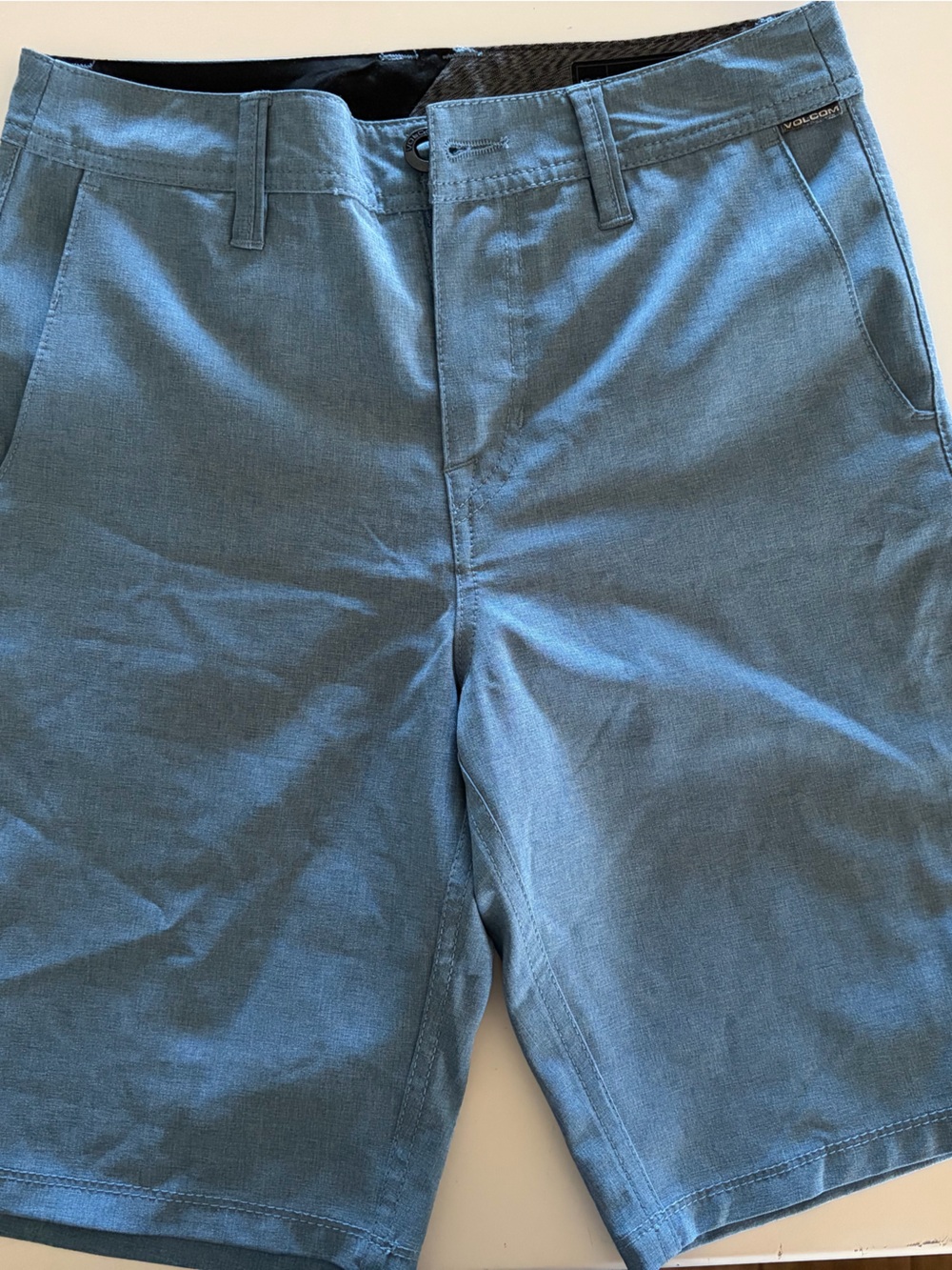 Volcom Boys Blue Casual Shorts